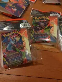 Pokemon TCG Phantasmal Flames Mini Portfolio & Booster Pack Sealed X32 - Image 3