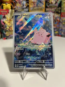 Pokemon TCG Clefairy 094/088 Illustration Rare Holo English … - Image 1