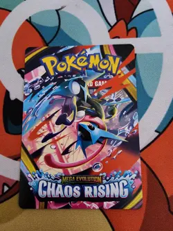 Mega Greninja ex Trainer Tips - Prerelease Exclusive - Pokemon TCG: Chaos Rising - Image 1