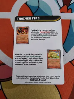Mega Greninja ex Trainer Tips - Prerelease Exclusive - Pokemon TCG: Chaos Rising - Image 2