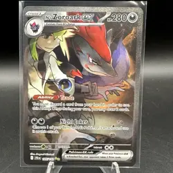 N's Zoroark ex - 185/159 - Pokemon Journey Together Special Illustration Rare NM - Image 1