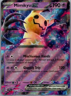 Mimikyu ex 069/159 Double Rare Journey Together Pokemon Holo Near Mint - Image 1