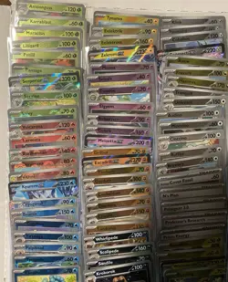 Pokemon Black Bolt / White Flare 121 PokeBall/EX lot NO DOUBLES - Image 2
