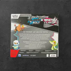 Pokemon TCG Black Bolt and White Flare Poster Collection Box Brand New - Image 2