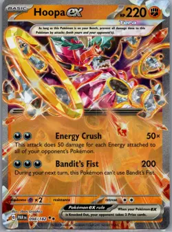 Hoopa ex 098/182 Double Rare Paradox Rift Pokemon Near Mint - Image 1