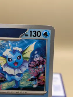 Pokemon TCG - Vaporeon 022/131 -Masterball Holo - Prismatic Evolutions LP - Image 3