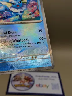 Pokemon TCG - Vaporeon 022/131 -Masterball Holo - Prismatic Evolutions LP - Image 5