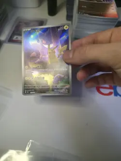 Pokemon TCG S-Chinese Exclusive Pikachu Gengar 151C 172/151 AR NM - Image 2