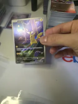 Pokemon TCG S-Chinese Exclusive Pikachu Gengar 151C 172/151 AR NM - Image 3
