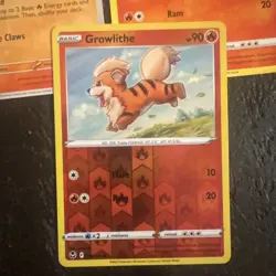 6x Growlithe Lot Neo Destiny Pokemon Cards Collection Set Deck Building TCG - Image 1