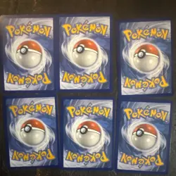 6x Growlithe Lot Neo Destiny Pokemon Cards Collection Set Deck Building TCG - Image 2