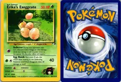 ERIKA'S EXEGGCUTE 43/132 UC GYM HEROES POKEMON UNLIMITED NM - Image 3