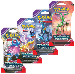 Pokemon Scarlet & Violet Temporal Forces 1 Sleeved Booster Pack - Image 1