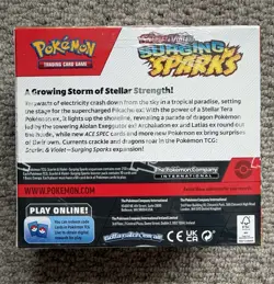 Pokemon TCG Scarlet & Violet Surging Sparks Booster Box 36 Packs Factory Sealed - Image 3