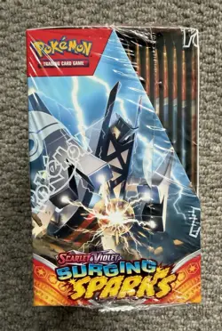 Pokemon TCG Scarlet & Violet Surging Sparks Booster Box 36 Packs Factory Sealed - Image 5