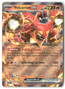 Volcanion ex - 031/159 Journey Together (JTG) Pokemon TCG - Image 1