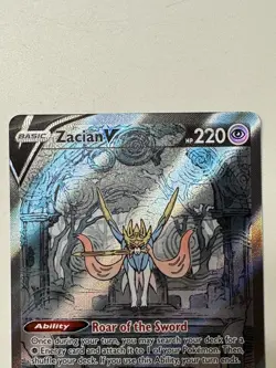 Zacian V GG48/GG70 - NM - Pokemon Crown Zenith - Galarian Gallery NM - Image 3