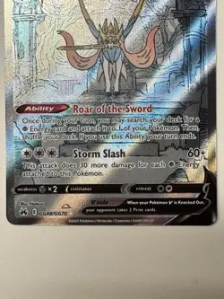 Zacian V GG48/GG70 - NM - Pokemon Crown Zenith - Galarian Gallery NM - Image 4