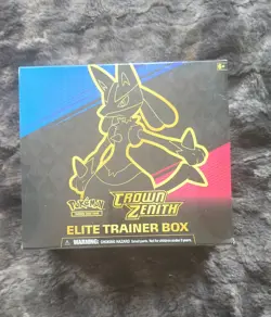Pokemon TCG: Crown Zenith Elite Trainer Box New Sealed - Image 1