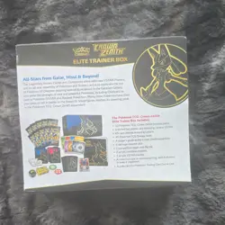 Pokemon TCG: Crown Zenith Elite Trainer Box New Sealed - Image 3