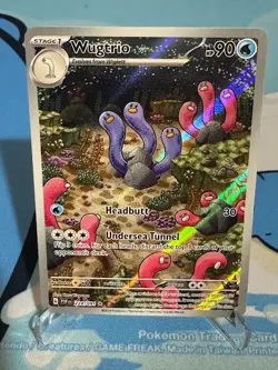 Wugtrio 224/091 Sv: Pokemon Paldean Fates Holo - Image 1