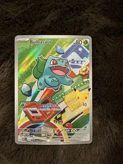 Pokemon TCG First Partner Illustration Collection Series 1 Kanto GEN 1 Starters - Image 3