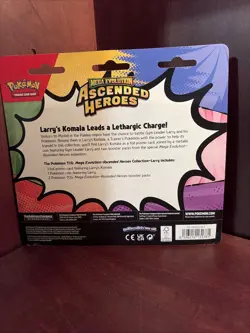 Pokemon TCG Ascended Heroes 2-Pack Blister Larry's Komala Factory Sealed New - Image 3
