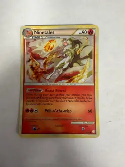 Ninetales 7/123 Holo Rare Heartgold & Soulsilver 2010 - Pokemon Card TCG - Image 1