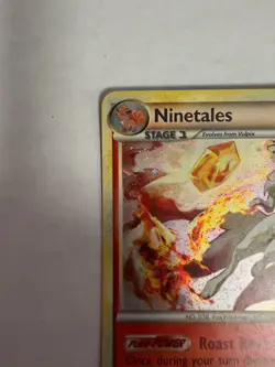 Ninetales 7/123 Holo Rare Heartgold & Soulsilver 2010 - Pokemon Card TCG - Image 2