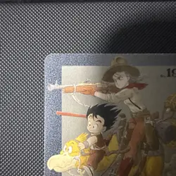 Son Goku Bulma E-43 Silver Energy Marker Dragon Ball Manga Booster Card Fusion - Image 3