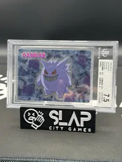 Pokemon Gengar Meiji Promo Embossed 1999 BGS 7.5 Promo Japanese Card - Image 1
