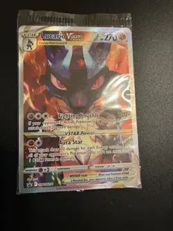 Pokemon TCG Lucario VSTAR SWSH291 Sword & Shield Promo Holo Card - Sealed - Image 2