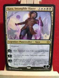 Kaya, Intangible Slayer - Phyrexia: All Will be One - Rare - NM - MTG - Image 1