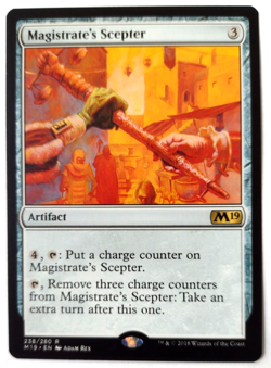 Magistrate's Scepter - Core Set 2019 (M19) - EN- R 238/280 - Image 1