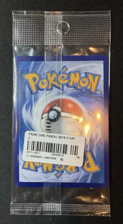 2024 Pokemon Indonesia Pikachu Campaign Pikachu Berkemeja Batik Promo #155/SV-P - Image 3
