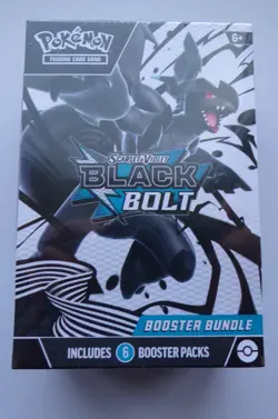 Pokemon TCG: Scarlet & Violet – Black Bolt Booster Bundle (6 Packs) – Sealed - Image 5