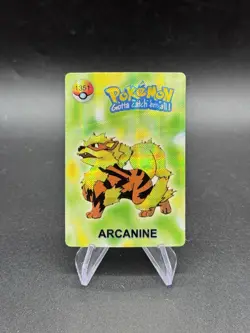 Arcanine Holo Vintage Pokemon Gotta Catch Em All Vending Prism Sticker 1351 - Image 1