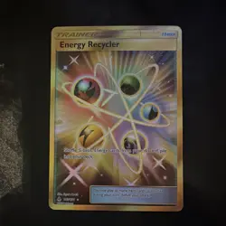 Pokemon TCG Energy Recycler 143/131 SM Forbidden Light English Holo Secret 2018 - Image 1