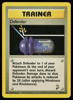 DEFENDER 80/102 UNCOMMON BASE SET UNLIMITED POKEMON HP - Image 1