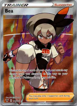 Bea 180/185 Ultra Rare Vivid Voltage Pokemon Near Mint - Image 1
