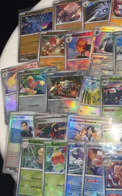 Pokemon Prismatic Evolution Pokeball Holo Lot 37 No Duplicates TCG NM - Image 2