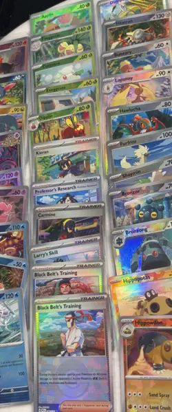 Pokemon Prismatic Evolution Pokeball Holo Lot 37 No Duplicates TCG NM - Image 5