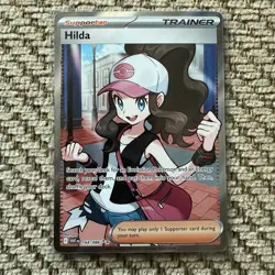 2025 Pokemon SV White Flare WHT EN Hilda Ultra Rare #164/086 - Image 1