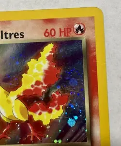 **Pokemon Team Rocket Rocket's Moltres Holo Rare 12/132 Vintage WOTC MP/HP Creas - Image 3