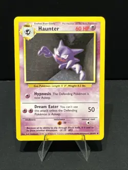 Pokemon TCG Haunter Base Set 29/102 Regular 1999-2000 Wizards Base Set Copyright - Image 1