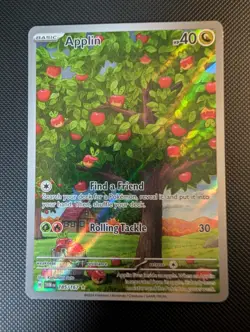 Applin 185/167 Twilight Masquerade Pokemon TCG 2024 - Image 1