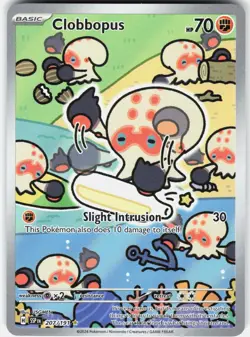 Pokemon Clobbopus 207/191 Illustration Rare Surging Sparks Pokemon Near Mint - Image 1