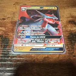 Pokemon Salamence GX 44/70 Dragon Majesty Ultra Rare Holo 250 HP Pokemon TCG - Image 1
