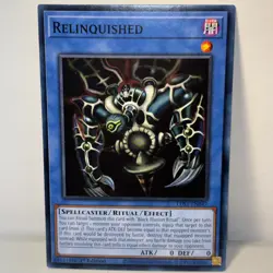 Relinquished - LDS1-EN047 Common 1st Edition NM Yugioh TCG - Image 1