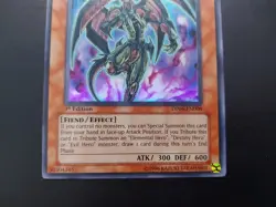 Yugioh - Evil Hero Infernal Prodigy DP06-EN008 Super Rare 1st Edition - Image 3